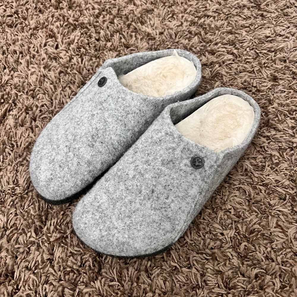 Zermatt wool clog